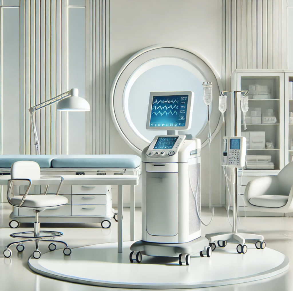 Medical equipment showcase